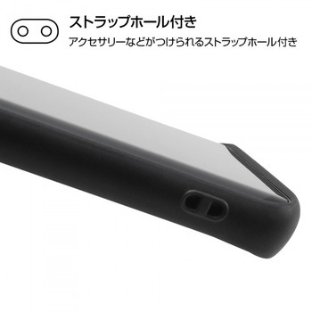 AQUOS R6 耐衝撃ハイブリッド Puffull/クリア/グレー レイ・アウト