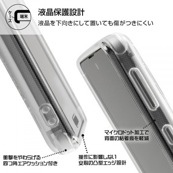 AQUOS sense4/lite/basic/sense5G ディズニー/TPU キラキラ/ミッキー レイ・アウト