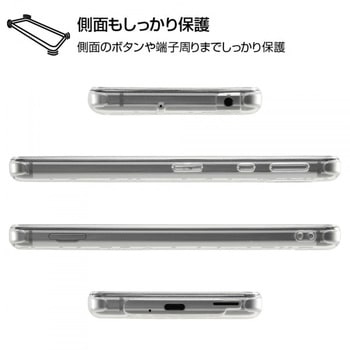 AQUOS sense4/lite/basic/sense5G ディズニー/TPU キラキラ/ミッキー レイ・アウト