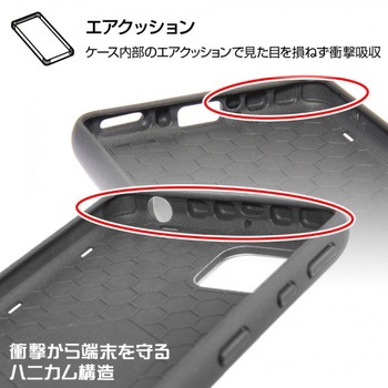 AQUOS sense4/lite/basic/sense5G ディズニー/耐衝撃 ProCa/ミッキー レイ・アウト