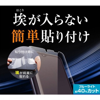 Galaxy A21/A20 フィルム TPU 光沢 フルカバー 衝撃吸収 BLC レイ・アウト
