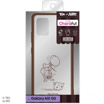 Galaxy A51 5G トムとジェリー/ハイブリッド Charaful/ジェリー レイ・アウト