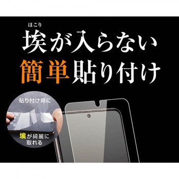 Galaxy S21 5G フィルム 指紋防止 光沢 レイ・アウト