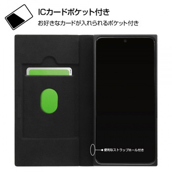Galaxy S21 5G 耐衝撃 手帳 TETRA サイドマグネット/レッド レイ・アウト