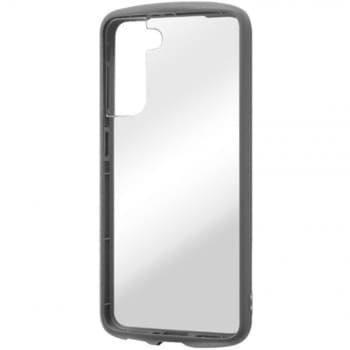 Galaxy S21 5G 耐衝撃ハイブリッド Puffull/クリア/グレー - レイ・アウト