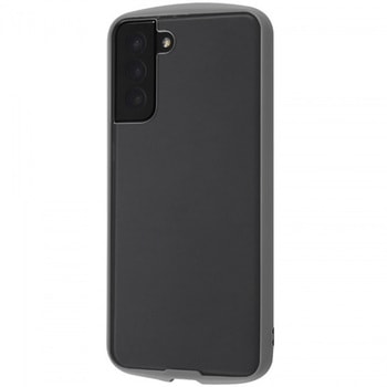 Galaxy S21+ 5G 耐衝撃ハイブリッド Puffull/クリア/グレー レイ・アウト