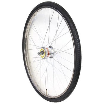 FW-HD26ST ハブダイナモ付ステンレス前ホイール(タ・チ付) 26インチ GRK 前輪 26×1-3/8-W/Oサイズ 1組 -  【通販モノタロウ】