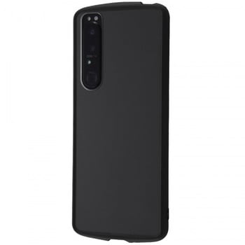 Xperia 1 III 耐衝撃ハイブリッド Puffull/クリア/ブラック レイ・アウト