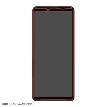 Xperia 10 III ガラス 防埃 10H BLC ソーダガラス レイ・アウト