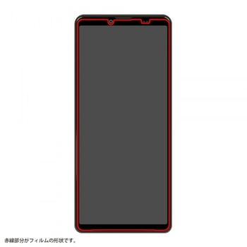Xperia 10 III ガラス 防埃 10H 光沢 ソーダガラス レイ・アウト