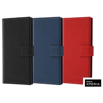 Xperia 10 III 耐衝撃 手帳レザー TETRA/ブラック レイ・アウト