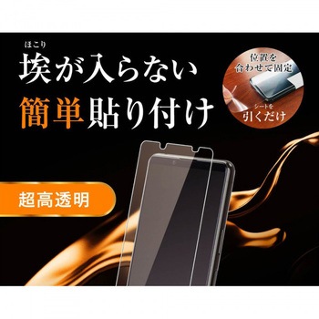 Xperia 5 II ガラス 防埃 10H 光沢 ソーダガラス レイ・アウト