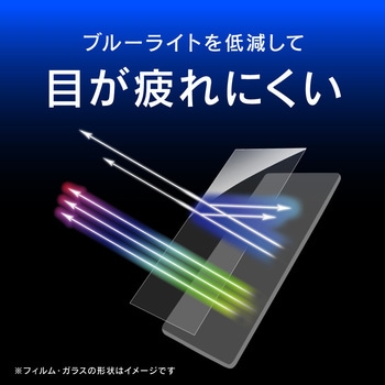 iPhone 11/XR ブルーライト低減 複合フレームガラス ブラック トリニティ
