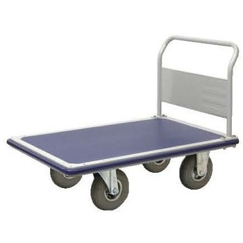 特大スチール台車(ハンドル固定式)(空気タイヤ仕様) 金沢車輌