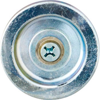 アジャスターボルト ユニクロメッキ 樹脂カバー無 皿厚タイプ モノタロウ