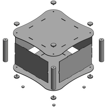 曲線型アルミケース ALRシリーズ タカチ電機工業