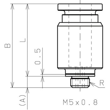 ステンレスSUS316継手 六角穴付ストレート PISCO(ピスコ)
