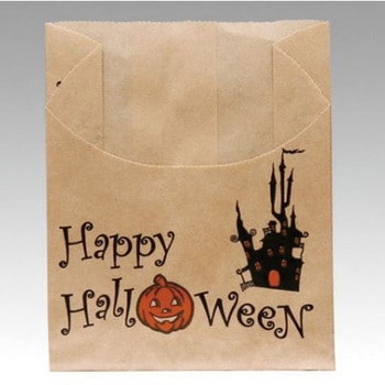 パン袋 No.223 ハロウィンハーフムーン 大阪ポリエチレン販売 大阪ポリヱチレン販売