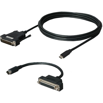 DIFC-UC4(0) MELSEC-A�V���[�Y�EMELSEC-FXCPU(D-SUB25P) �C���^�t�F�[�X�R���o�[�^�P�[�u�� 3m �I�v�V�����t�� �_�C���g�����h 70865177