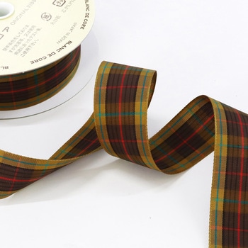 KR2460-24-4 チェックリボン 小西リボン 70945029