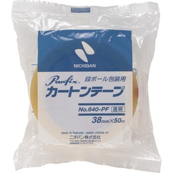 No.640-PF カートンテープ No.640PF ニチバン 梱包用 ポリプロピレン基