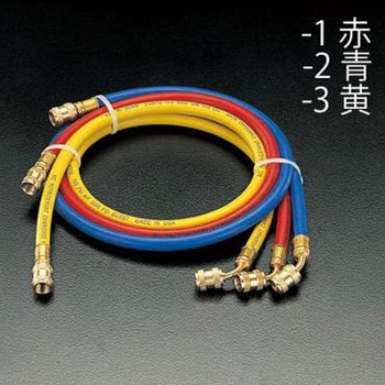 EA104AK-2 �`���[�W���O�z�[�X (R12�ER22�ER502) �G�X�R �F �˂��T�C�YUNF7/16-20 (1/4�h�t���A) �S��100cm 1�{ EA104AK-2 70982181