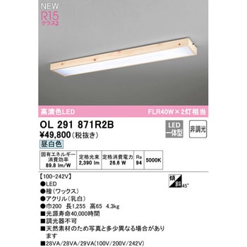 OL291871R2B 和ベースライト 非調光 1台 オーデリック(ODELIC) 【通販モノタロウ】