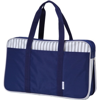 書道ラージバッグ ストライプトート あかしや