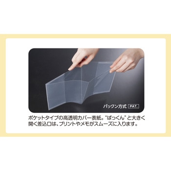 フィンダッシュ パックンカバーノート セキセイ