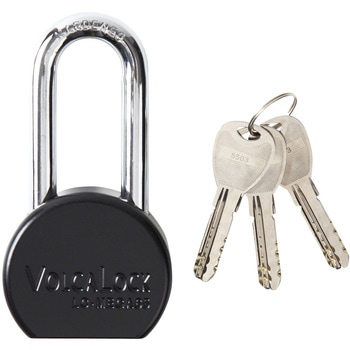 メガクロス 65mm吊長式南京錠 ロックマンジャパン