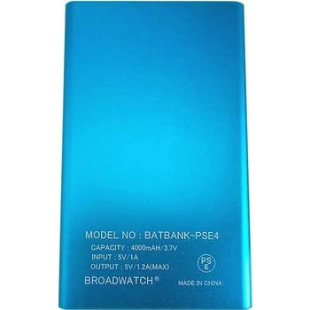 PSE モバイルバッテリー ブロードウォッチ