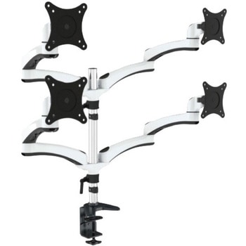 液晶ディスプレイアーム クランプ対応 15-34インチ対応 耐荷重8kg 4画面5軸 JAPANNEXT