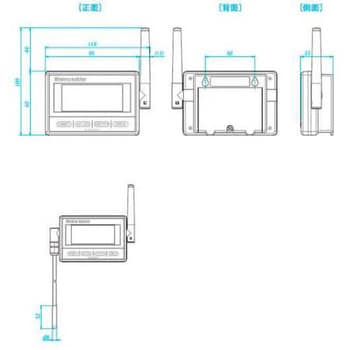 MD8011-100 送信機 1台 CHINO(チノー) 【通販サイトMonotaRO】