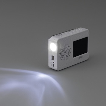 3.2インチ手回し充電ワンセグテレビ - YAZAWA(ヤザワコーポレーション)