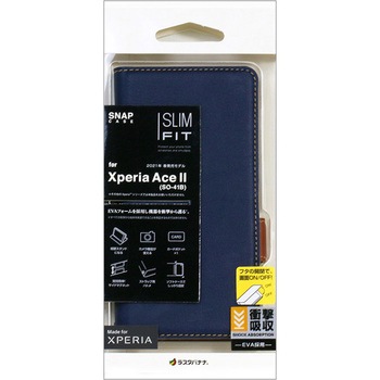6116XPA2BO Xperia Ace �U ���^�蒠�P�[�X �T�C�h�}�O�l�b�g ���X�^�o�i�i 71217449