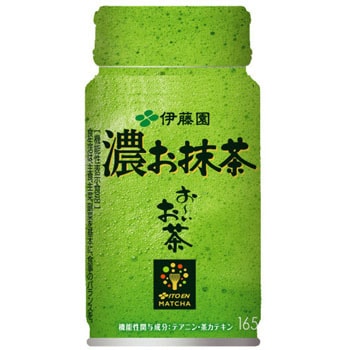 62497 広口缶濃抹茶165J 1箱(165mL×30本) 伊藤園 【通販モノタロウ】
