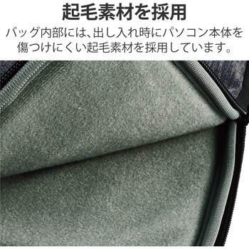インナーバッグ インナーケース Surface Laptop 4 15インチ 収納ポケット ハンドル付 エレコム