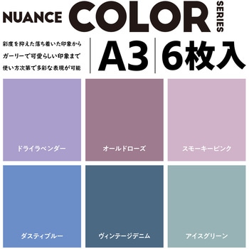 撮影用 背景 背景シート ニュアンスカラー(6色) A3サイズ 6枚入 エレコム