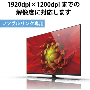 HDMI変換ケーブル HDMI-DVI スリム 小型コネクタ シングルリンク