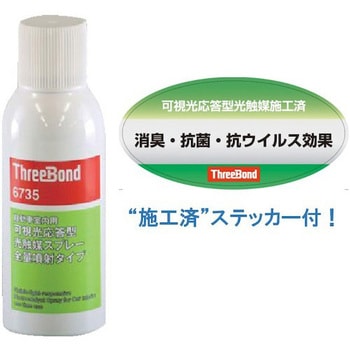 TB6735SET 可視光応答型光触媒スプレー ThreeBond6735ステッカー付