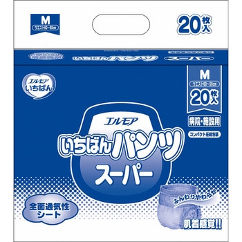 いちばんパンツ ベーシック M 22枚 ☆ ６袋(132枚) エルモア カミ商事 楽天市場】カミ商事 エルモアいちばん パンツ ベーシック 病院