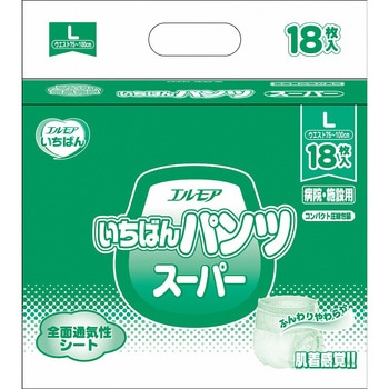 いちばんパンツ ベーシック M 22枚 ☆ ６袋(132枚) エルモア カミ商事 楽天市場】エルモアいちばん パンツベーシック M 22枚（6パック