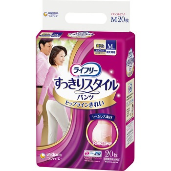 ライフリー すっきりスタイルパンツ ナチュラルピンク ユニ・チャーム