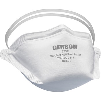 JU001 GERSON サージカルN95マスク 1箱50枚 くちばし型折たたみ式 個 ...