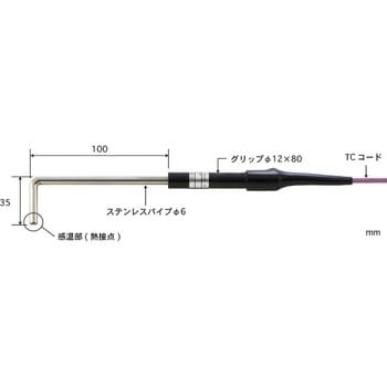 CS-73K-010-1-TC1-ASP 微小表面用温度センサ CSシリーズ 1本 安立計器