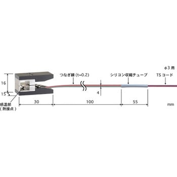 ヒートパイプ用温度センサ VAシリーズ 安立計器