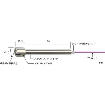 安立計器:高性能一般静止表面用温度センサ S形シリーズ S-321K-01-1