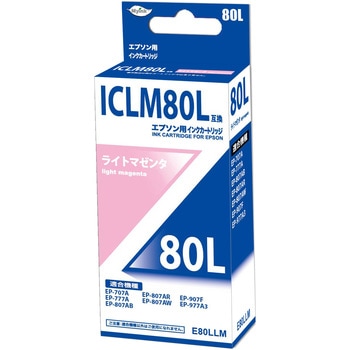 汎用インクカートリッジ エプソン対応 IC80L タイプ 日本ナインスター