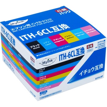 EITH-6P 汎用インクカートリッジ エプソン対応 ITH タイプ 1セット