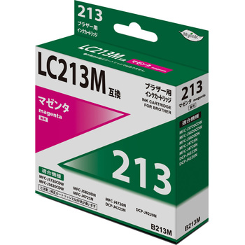 汎用インクカートリッジ ブラザー対応 LC213タイプ - 日本ナインスター